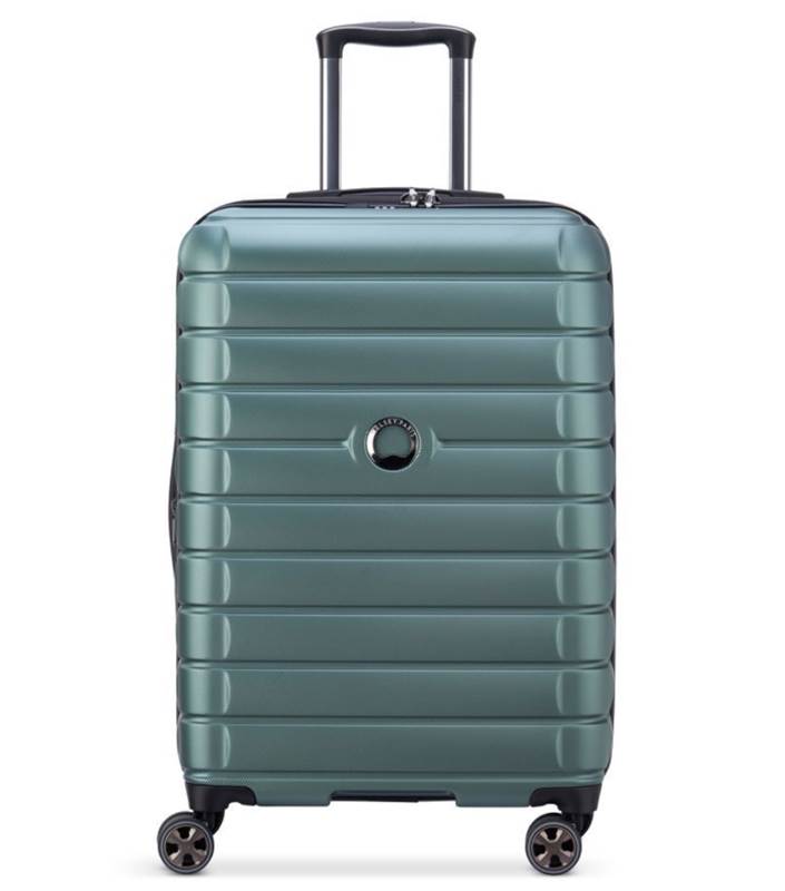 Delsey Shadow 5.0 - 66 cm Expandable Trolley Case - Green