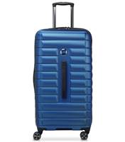 Delsey Shadow 5.0 - 80 cm 4 Wheel Trunk Suitcase - Blue