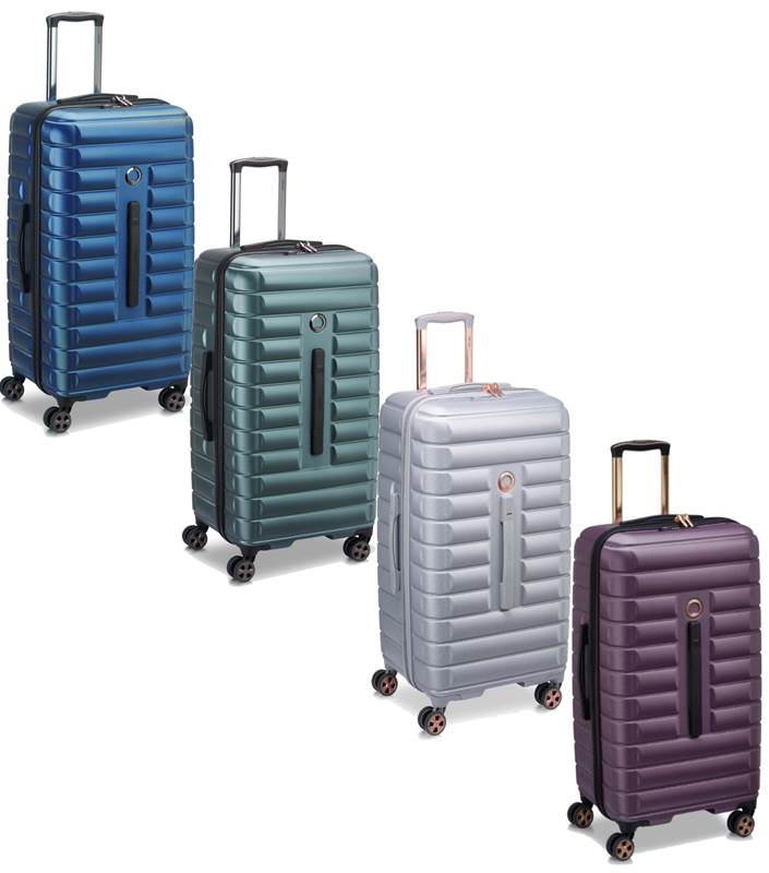 Delsey Shadow 5.0 - 80 cm 4 Wheel Trunk Suitcase by Delsey Travel Gear ...