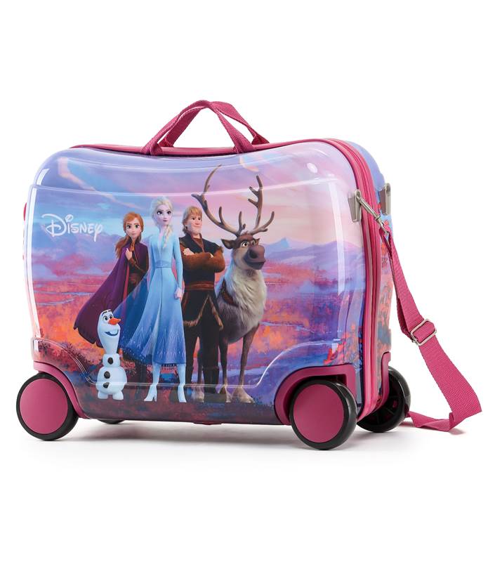Disney Frozen Kids Ride On Suitcase / Carry On Luggage