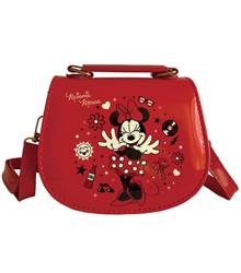 Disney Minnie Mouse Handbag with Shoulder Strap - Red