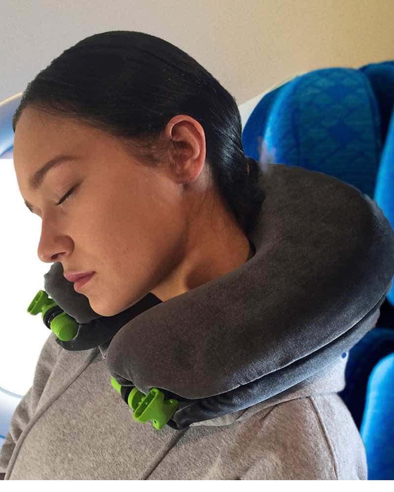 face cradle adjustable travel pillow