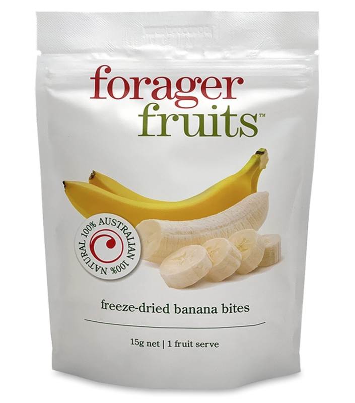 Forager Food Co - Freeze Dried Banana Bites