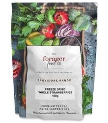 Forager Food Co - Freeze Dried Strawberries 100g