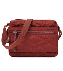 Hedgren EYE Crossbody Bag with RFID Pocket - New Quilt Brandy Brown