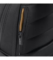 Rear, hidden zippered pocket