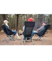 Relax at the end of a long day in one of the most comfortable & compact camp chairs available