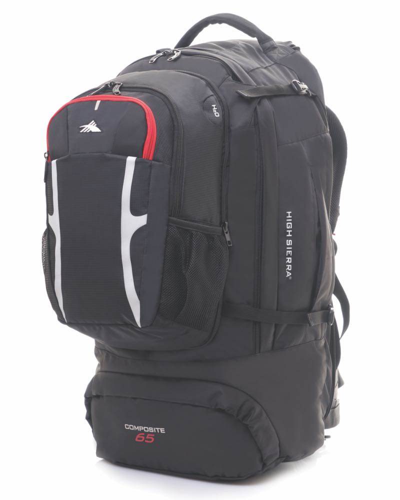 travel backpack with detachable daypack