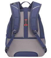 Padded Airflow™ back panel with suspension backpack straps for ergonomic comfort