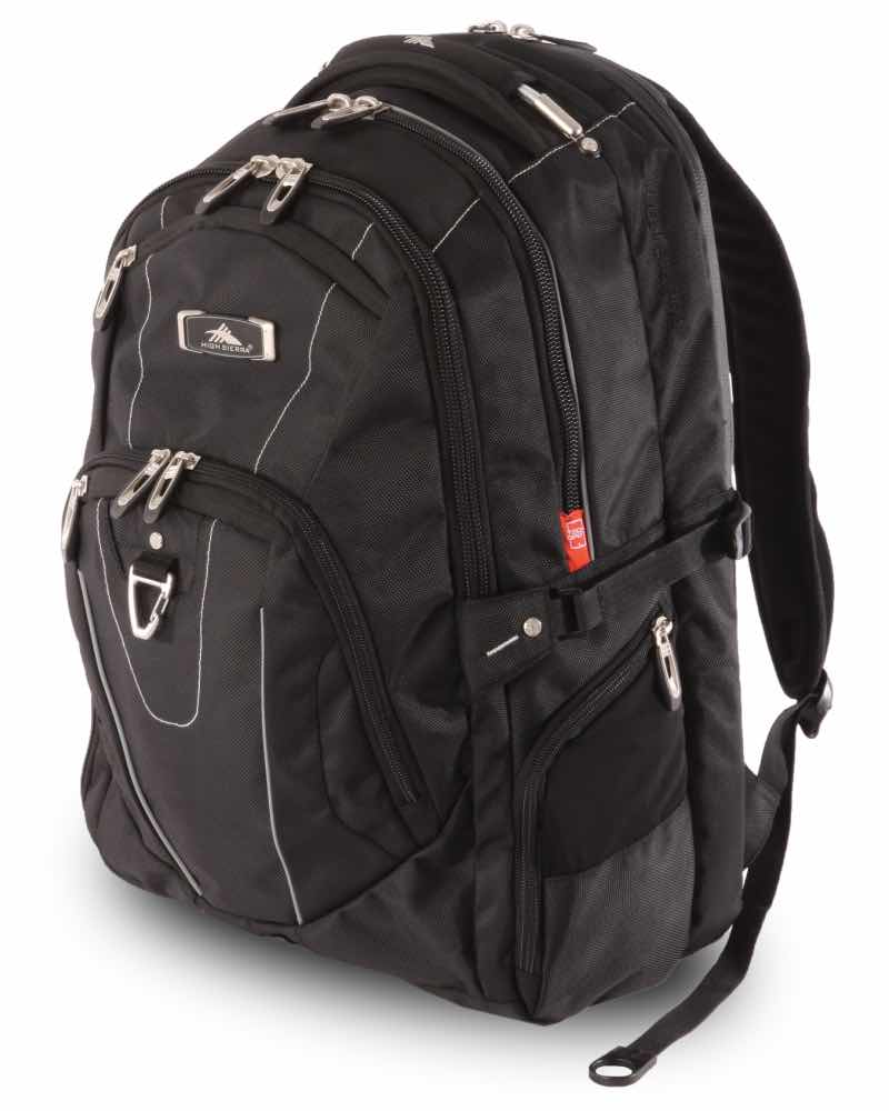 High Sierra Connect - RFID Laptop Backpack - Black by High Sierra ...