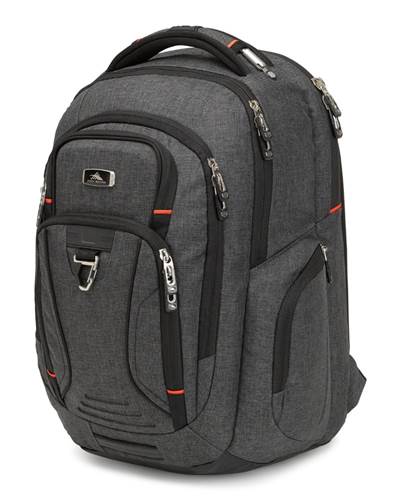 High Sierra Endeavour Elite Laptop Backpack - Heather Grey by High ...