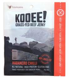 Kooee! Snacks Beef Jerky 30g - Habanero Chilli 