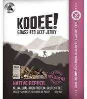 Kooee! Snacks Beef Jerky 30g - Native Pepperberry (Gluten Free)