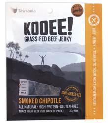 Kooee! Snacks Beef Jerky 30g - Smoked Chipotle