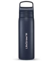 LifeStraw Go 2.0 - 500ml Stainless Steel Water Filter Bottle - Aegean Sea
