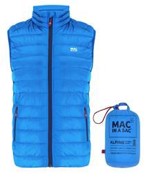 Mac in a Sac Mens Alpine Duck Down Vest - Royal Blue 