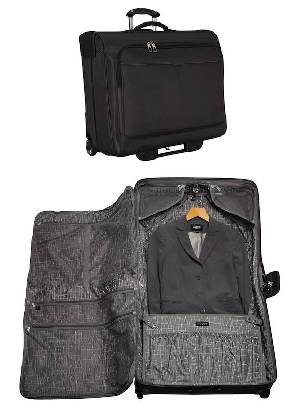 Ricardo Beverly Hills Venice Lite Luggage 42-Inch Rolling Garment Bag,  Charcoal/Midnight Black : : Fashion