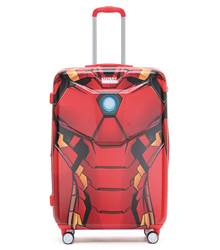 Marvel Iron Man Chest Print Large 71 cm 4 Wheel Spinner Case