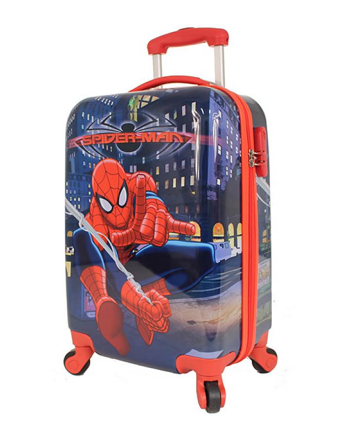 Marvel Spiderman Suitcase Luxury Cabin Luggage Trolley Bag 40cm 