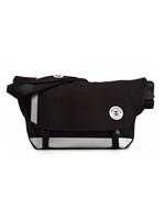 Messenger Bag - Barney Rustle Blanket - Large - Black / Reflective