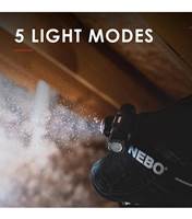 Nebo Transcend 1000 Lumen Rechargeable LED Headlamp - Black - 89626