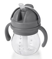 OXO Tot Grow Straw Cup With Removable Handles - Grey