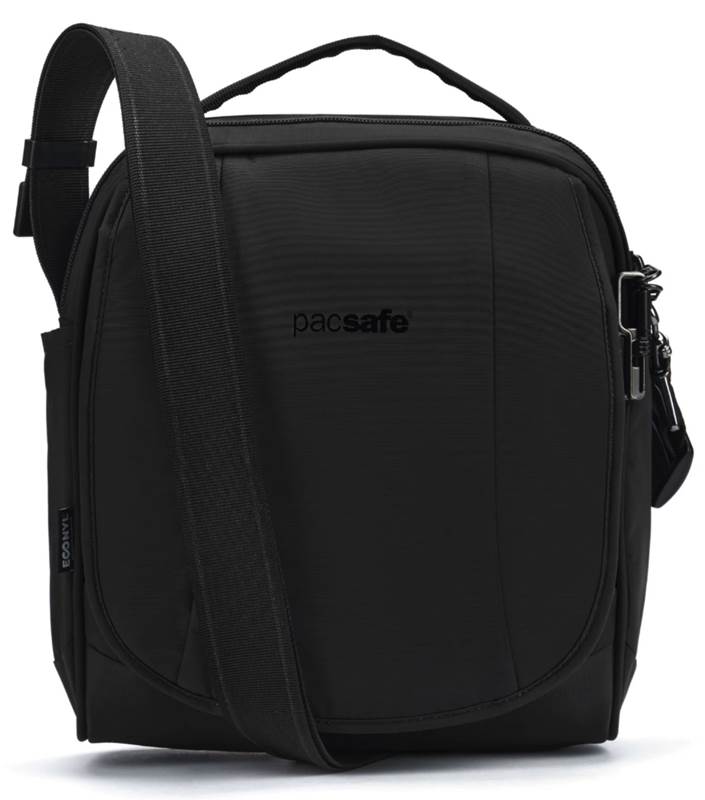 Pacsafe Metrosafe LS200 Anti-Theft Econyl® Crossbody Bag - Black