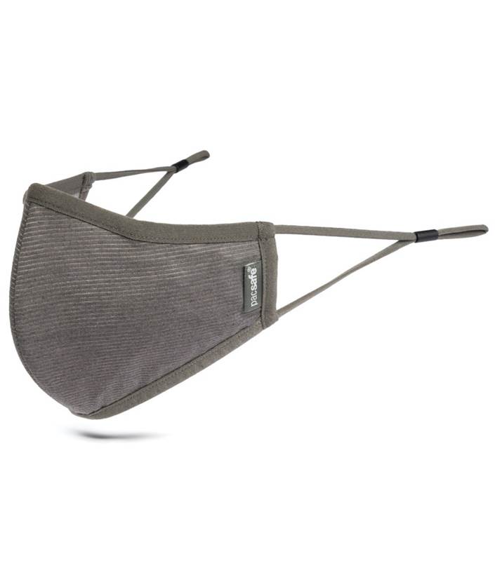 Pacsafe Protective and Reusable Silver Ion Face Mask - Silver Grey