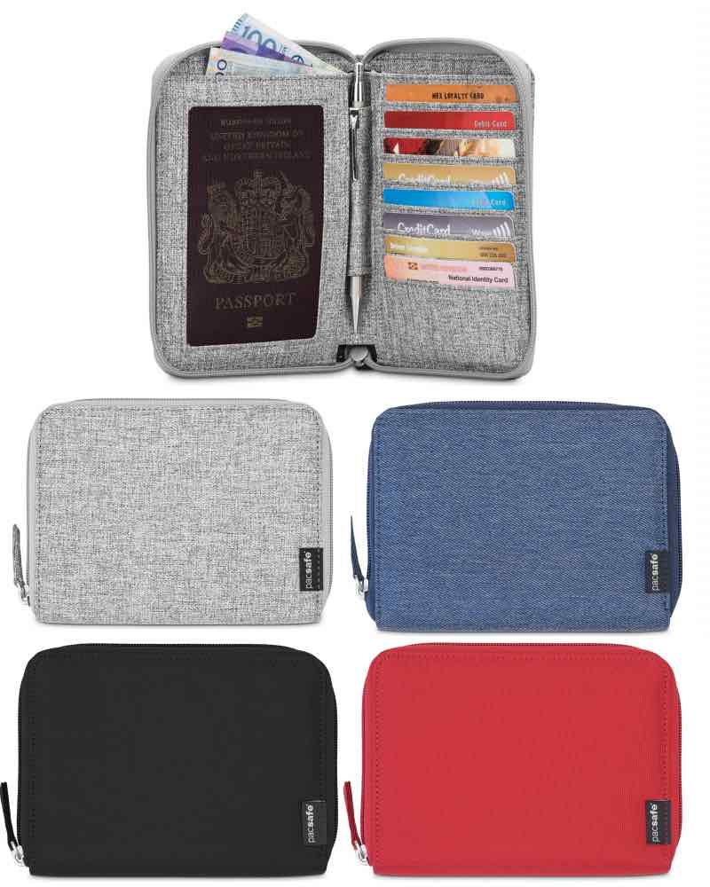 theft protection travel wallet