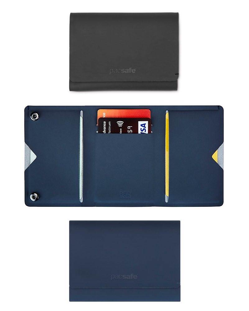 Pacsafe RFIDsafe TEC Slim Passport Wallet Black