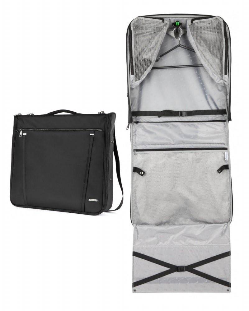 Paklite Bureau - 50 cm Carry On Garment Suit Bag - Black by Paklite ...
