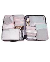 Plane Pal - Packing Pals - 6 Pack - Pink- with bonus laundry bag! - PPACK6P