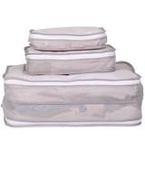 Plane Pal - Packing Pals - 6 Pack - White - with bonus laundry bag!