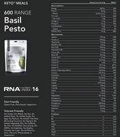 Radix Nutrition Keto Meal - Basil Pesto (Plant Based) - 600 kcal - 9421907102627
