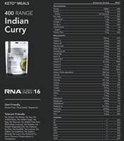 Radix Nutrition Keto Meal Indian Curry (Plant Based) - 400 kcal - 9421907102870