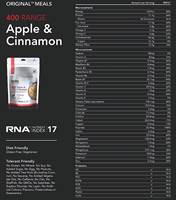 Radix Nutrition Original Breakfast - Apple and Cinnamon (Whey Based) - 400 kcal - 9421907102726