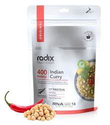 Radix Nutrition Original Meal Indian Curry (Plant Based) - 400 kcal