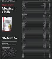 Radix Nutrition Original Meal - Mexican Chilli (Plant Based) - 600 kcal - 9421907102825
