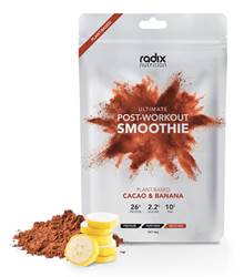 Radix Nutrition Ultimate Plant-Based Post-Workout Smoothie - Cacao and Banana (10 Pack)