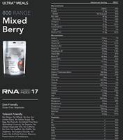 Radix Nutrition Ultra Breakfast - Mixed Berry (Whey Based) - 800 kcal - 9421907102641