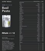 Radix Nutrition Ultra Meal Basil Pesto (Plant Based) - 800 kcal - 9421907102719
