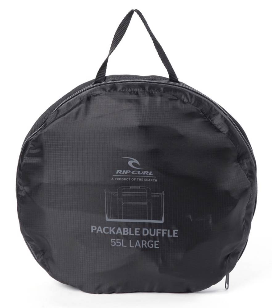 Rip Curl Large 55L Packable Duffle Travel Bag - Black by Rip Curl (BTRGT1)