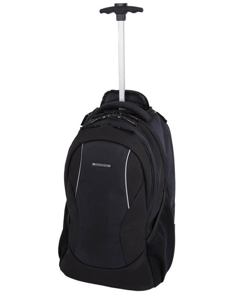 Samsonite Casual - Wheeled Laptop Backpack - Black by Samsonite Luggage (76645-1041)