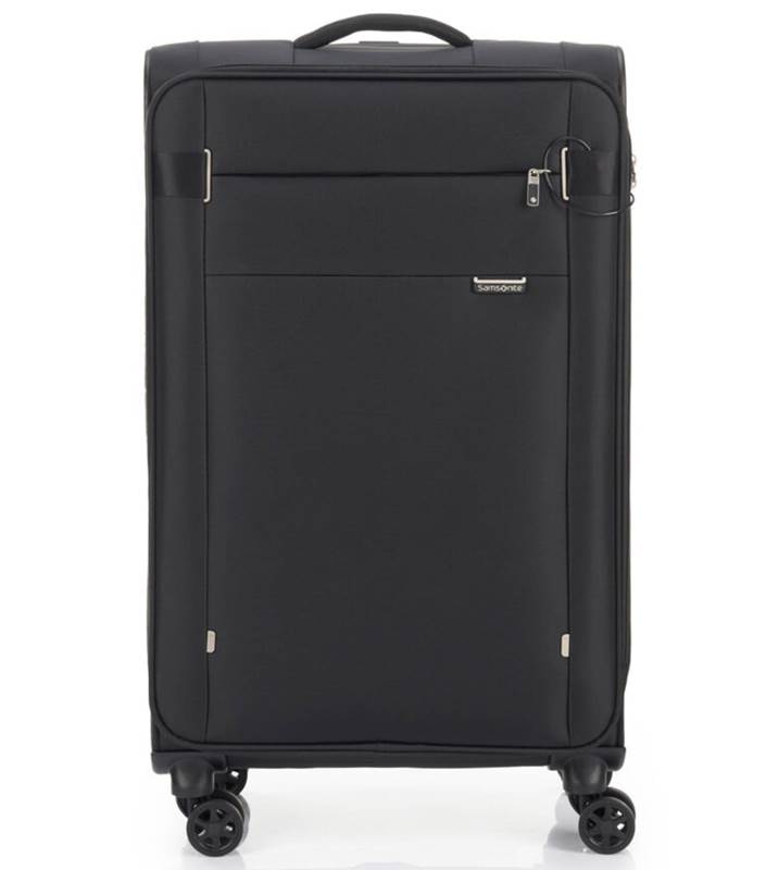 Samsonite City Rhythm 71 cm Expandable 4 Wheel Spinner Luggage - Black