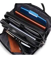 Front organiser pocket complete with padded tablet sleeve, padded accessory pockets, and pen sleeves