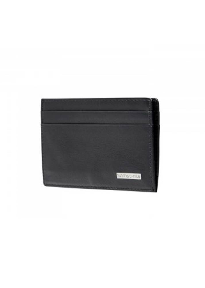Samsonite DLX Leather Wallet - Card and Note Holder with 4 RFID Credit ...