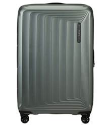 Samsonite Nuon 75 cm Expandable Spinner Luggage - Matt Sage Khaki