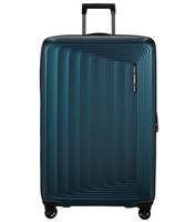 Samsonite Nuon 81 cm Expandable Spinner Luggage - Matt Petrol Blue