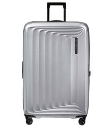 Samsonite Nuon 81 cm Expandable Spinner Luggage - Matt Silver