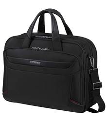 Samsonite PRO-DLX 6 - 15.6" Laptop Expandable Bailhandle Bag - Black